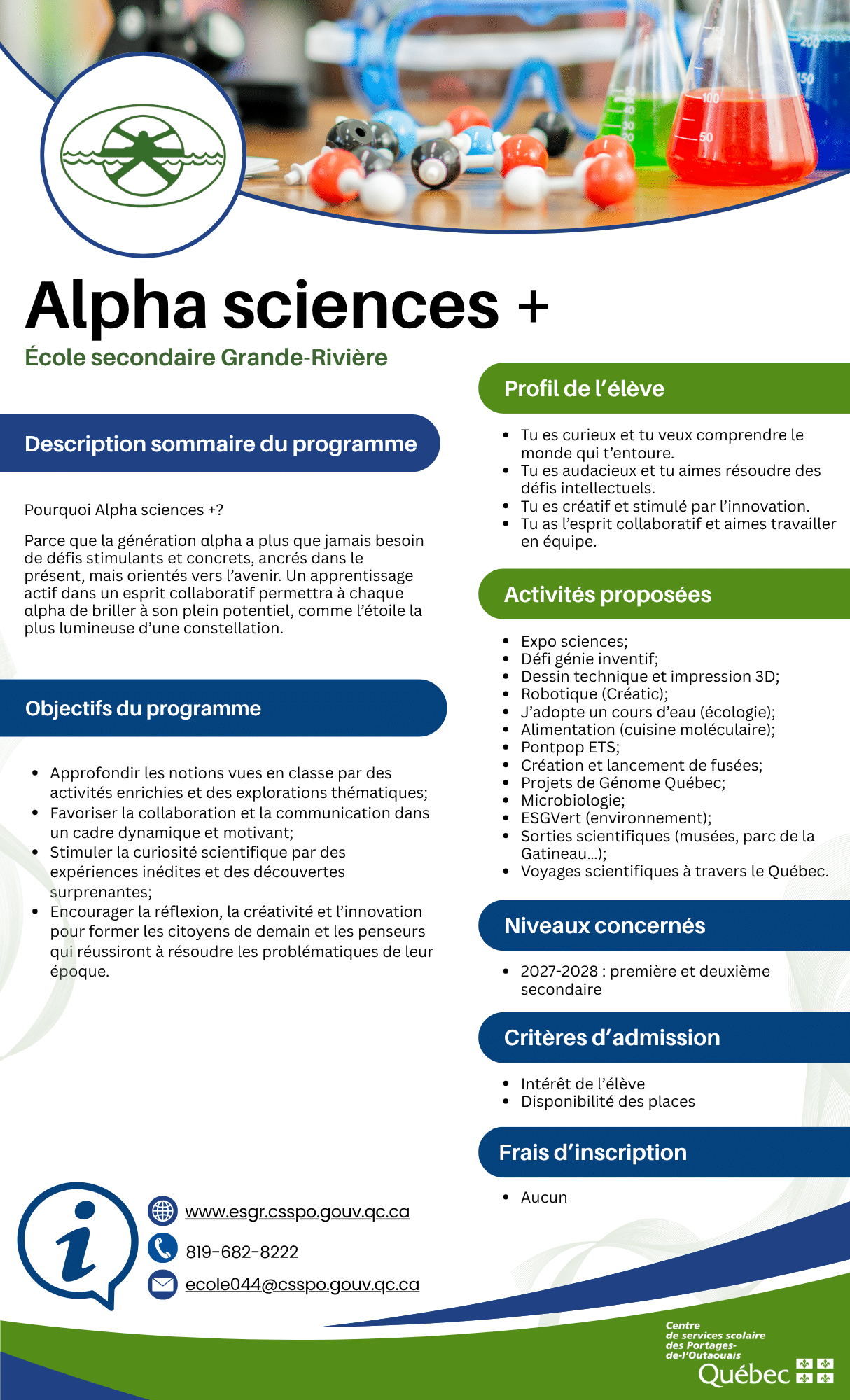 ESGR Alpha sciences 1